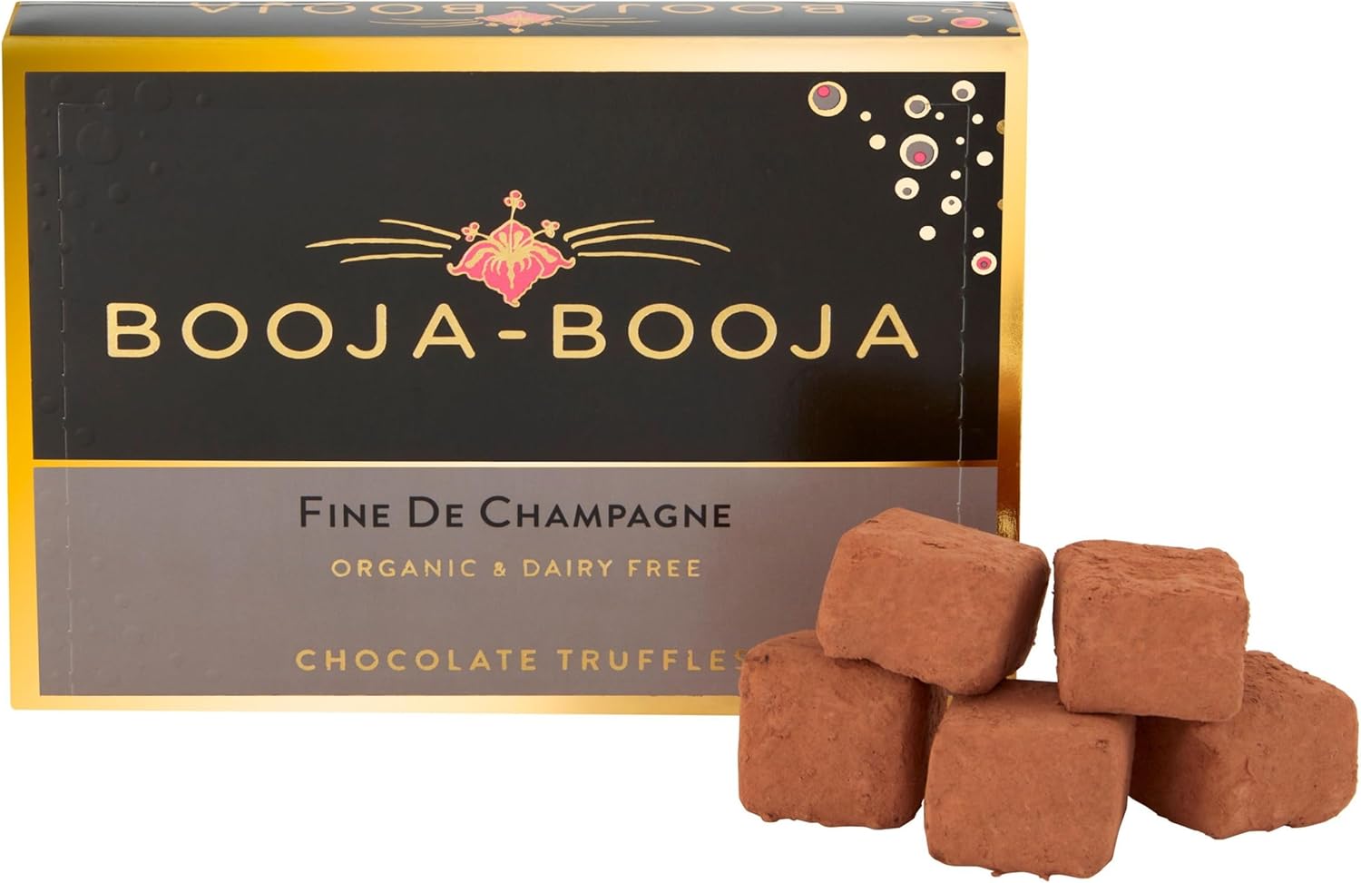Booja - Booja, Fine de Champagne Vegan Chocolate Truffles 92g
