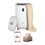 VEVOR Towel Warmer 35L, Towel Warmer Bucket with Drying Modes(2-5h), Heating Mode 20/40/60/90 Min Auto Shut Off, LED Screen, Luxury Large Towel Warmer for Bathroom, Spa, Bathrobe, Blanket & Pajama