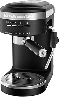 KitchenAid Semi-Automatic Espresso Machine KES6403, Black Matte, 1.4 Liters