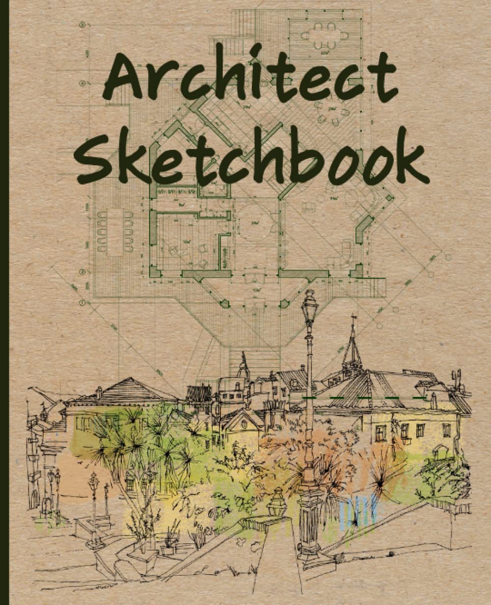 Independently Published Architect Sketchbook - Notebook for Architects, Designers, and Architecture Students - Grid, Dotted, Lined, Isometric Paper - 7.5" x 9.25" inches, 105 Pages