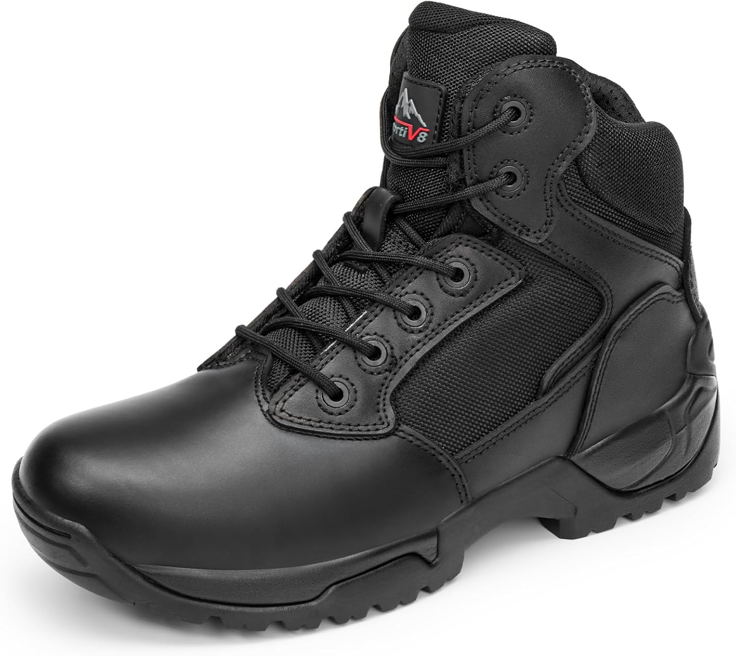 NORTIV 8 Men's Military Tactical Work Boots Hiking Motorcycle Combat Boots