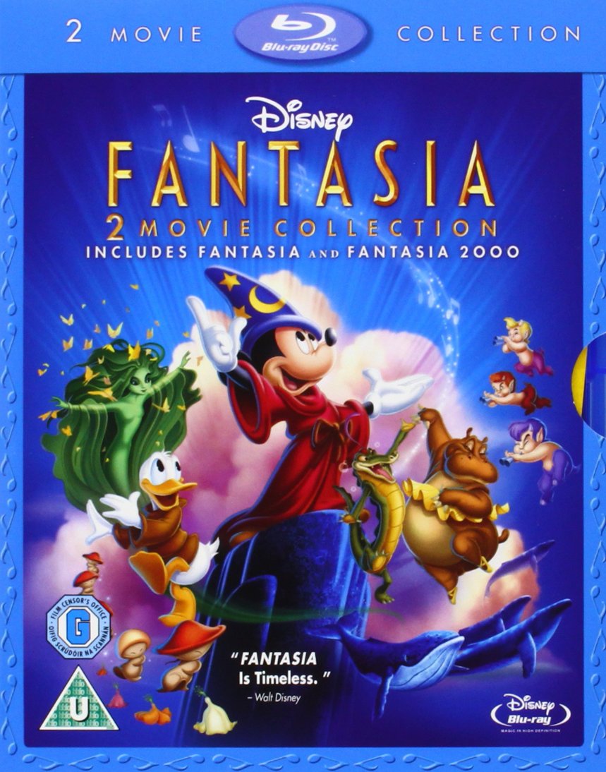 Fantasia / Fantasia 2000 (Two movie Collection) (Special Edition)[Blu-ray][Region-Free] [UK Import]