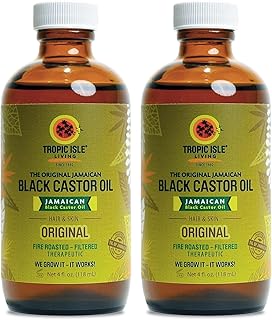 Jamaican Black Castor Oil 118ml 'Pack of 2' by Tropic Isle Living