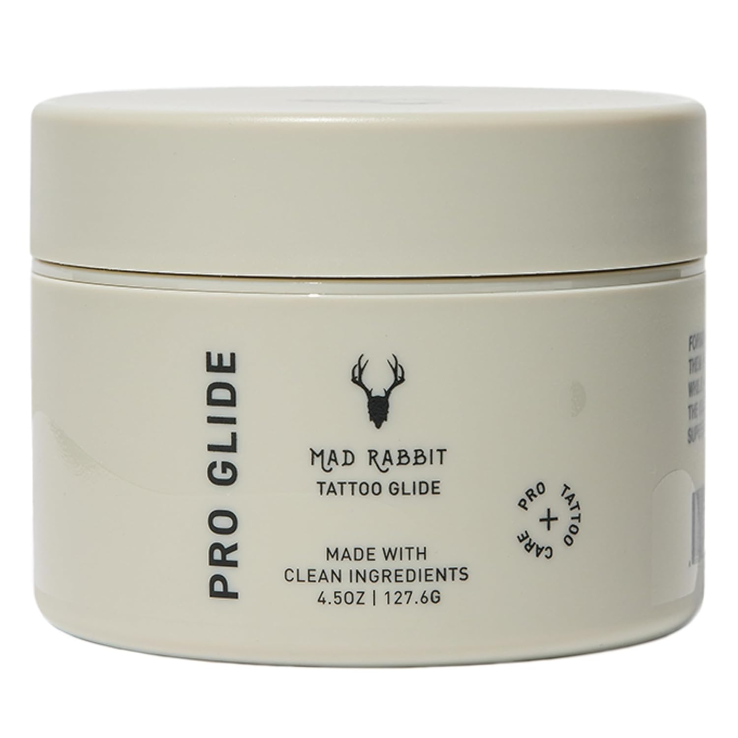 Mad Rabbit Tattoo Artist Glide | Clean Vegan Tattoo Ointment for Tattooing, Essential Oils, Before + Aftercare, No-Petroleum Formula