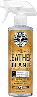 Chemical Guys SPI_208_16 Colorless and Odorless Leather Cleaner for Car Interiors, Furniture, Boots, and More (Works on Natural, Synthetic, Pleather, Faux Leather and More), 16 fl oz