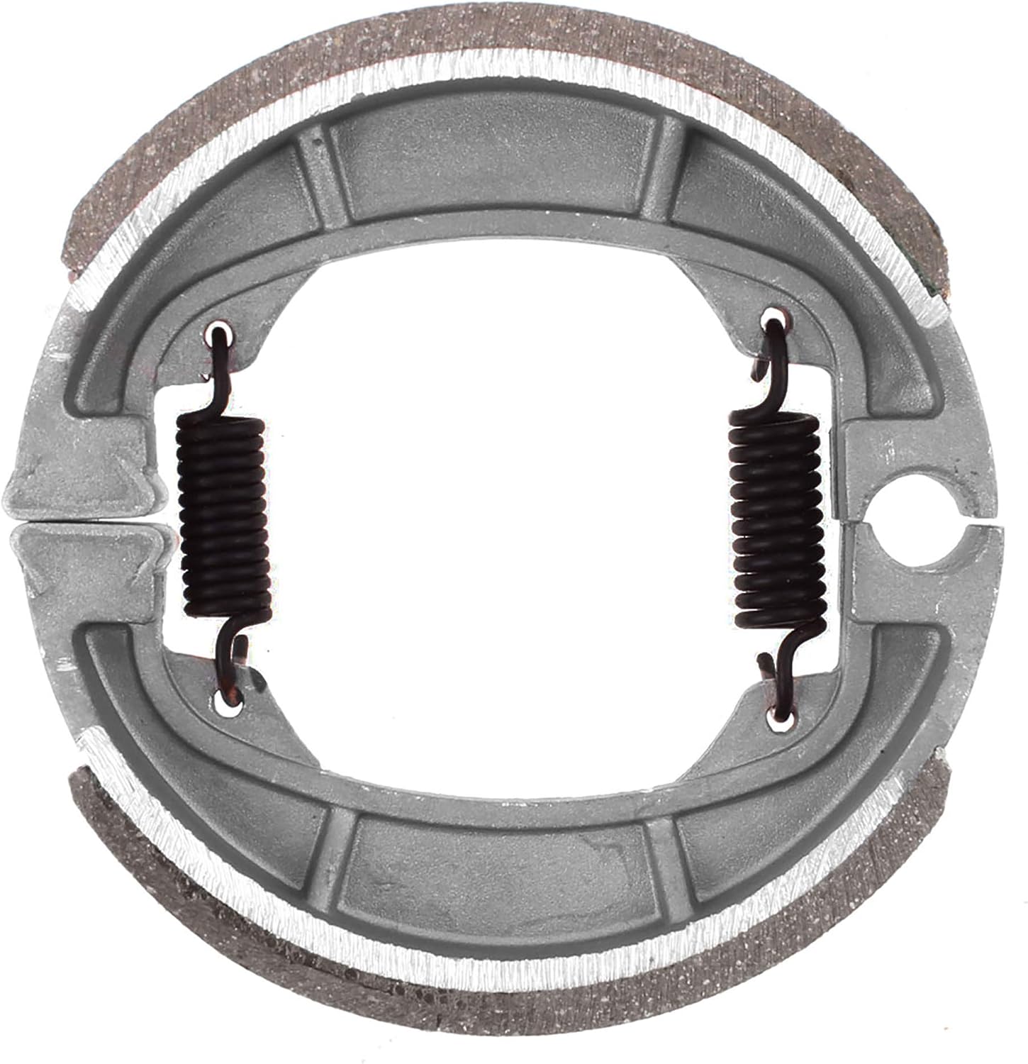 sourcingmap Metal Spring Brake Shoe Drum Pad for Motorcycle 90mm x 88mm x 19mm