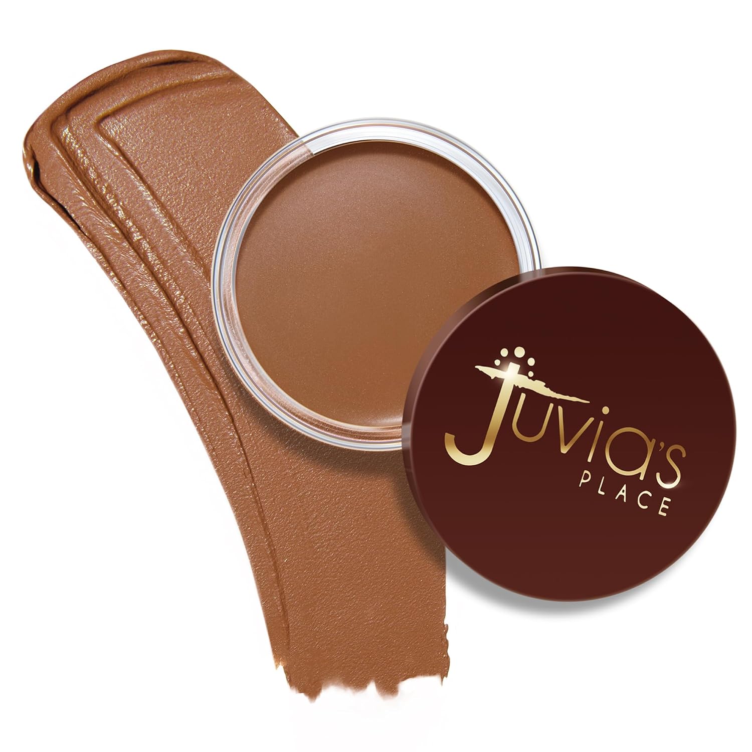Juvia's Place Bronzed Cream Bronzer - Caramel, Matte Shimmer Finish Contour