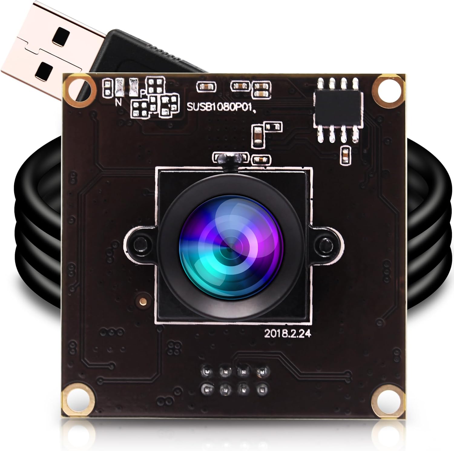 G USB3.0 Camera High Speed 50fps Web Cam Module,FHD 1080P Web Camera,Wide Angle IMX291 Webcamera,0.01Lux Low Illumination Embedded usb Camera Module for Windows,Linux,Mac,Raspberry Pi