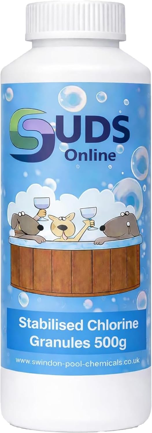 500G Stabalised Chlorine Granules - Swimming Pool Chemicals & Spa