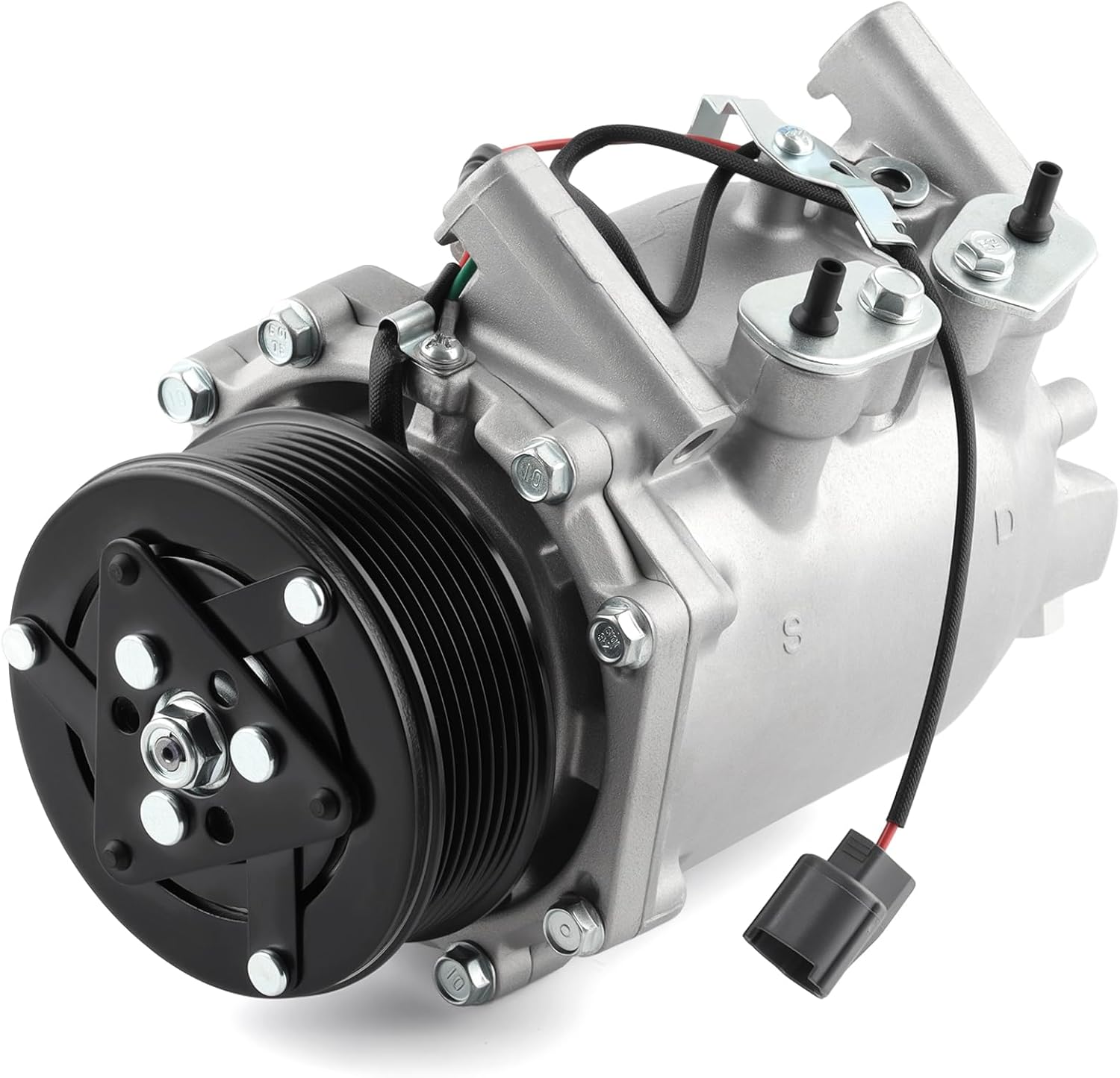 A/C Compressor Fit for Honda CR-V CRV 2.4L L4 2002-2006 CO 10663AC Automotive Replacement AC Compressor with Clutch 38810PNB006, 38870PNB006, 1010663