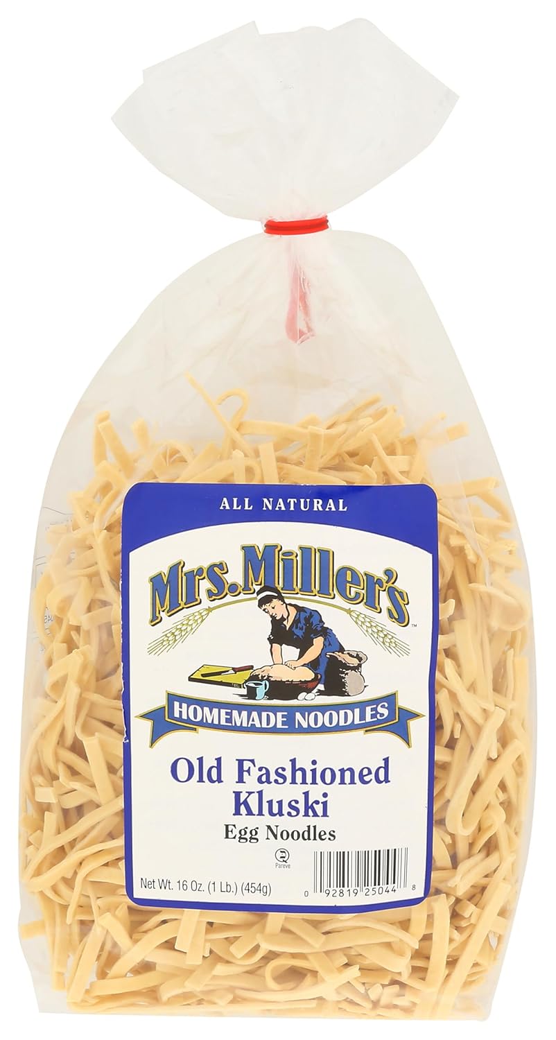 Mrs. Miller's Homemade Old Fashioned Egg Noodles, Kluski, 16 OZ (Pack of 1)