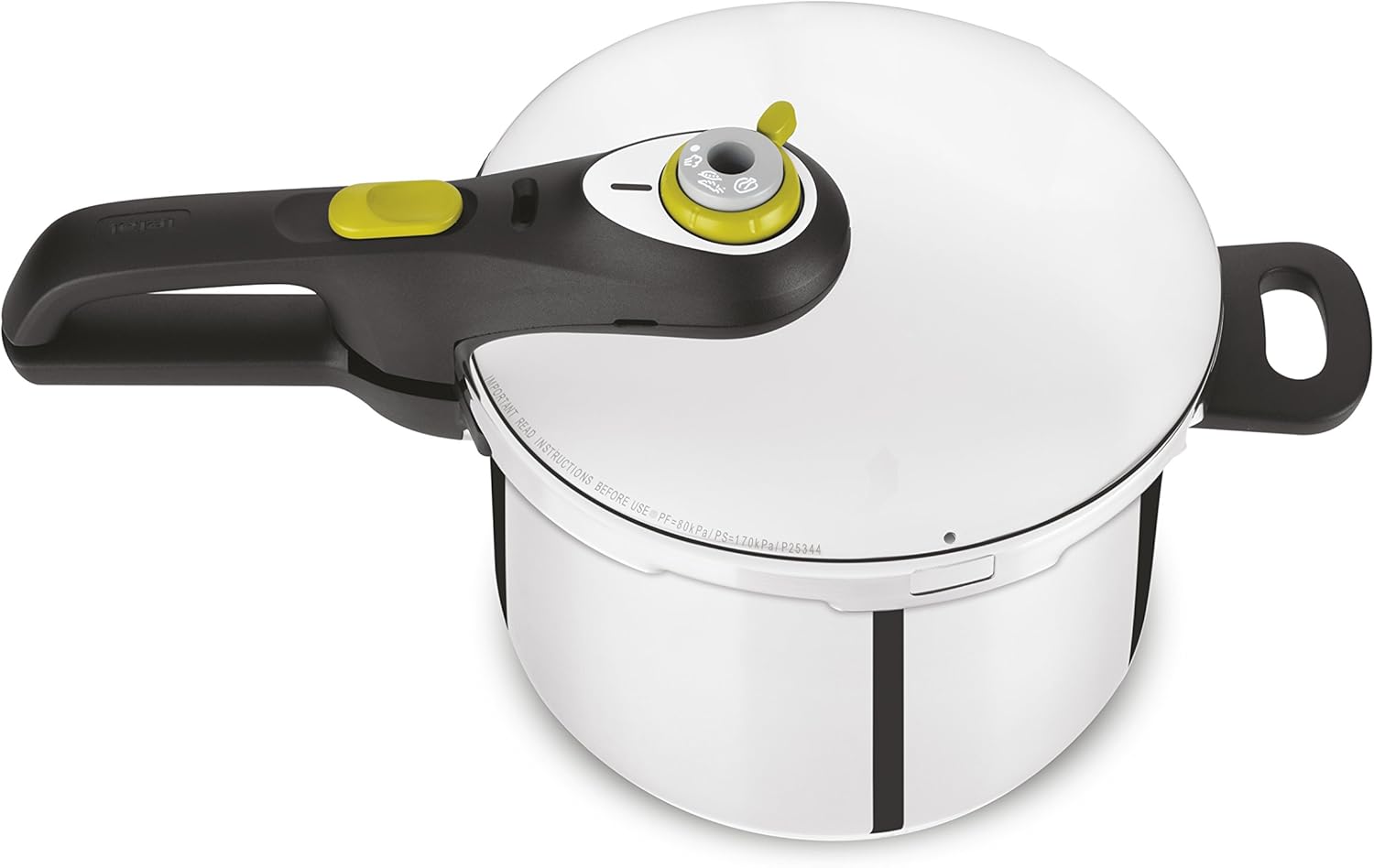 Tefal Secure 5 Neo Stainless Steel Pressure Cooker, 6 L