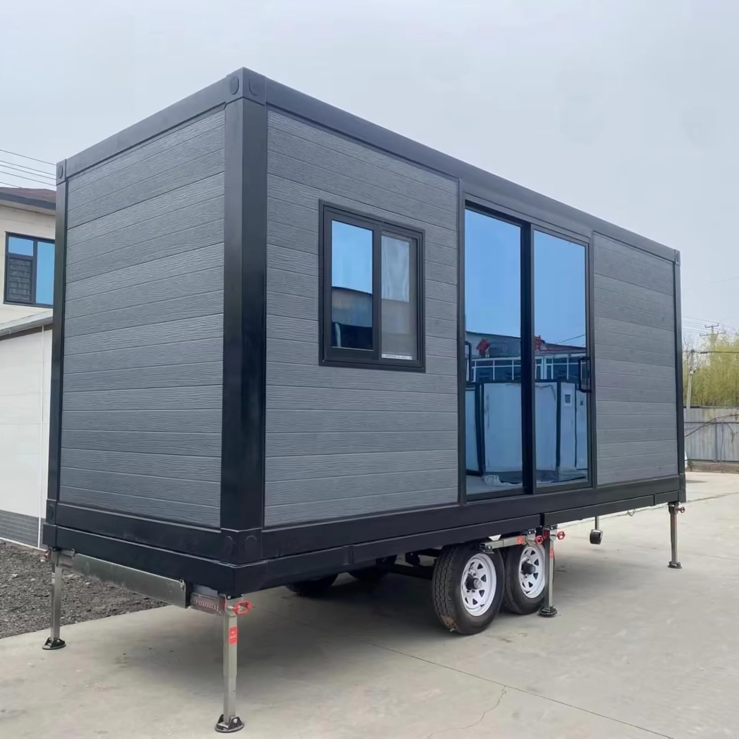 Portable Container Mobile Villas, Office, Toilet & Other Prefab Houses – Glamping Trailer Home, Tiny House, Modular, and Versatile Design for Modern Living