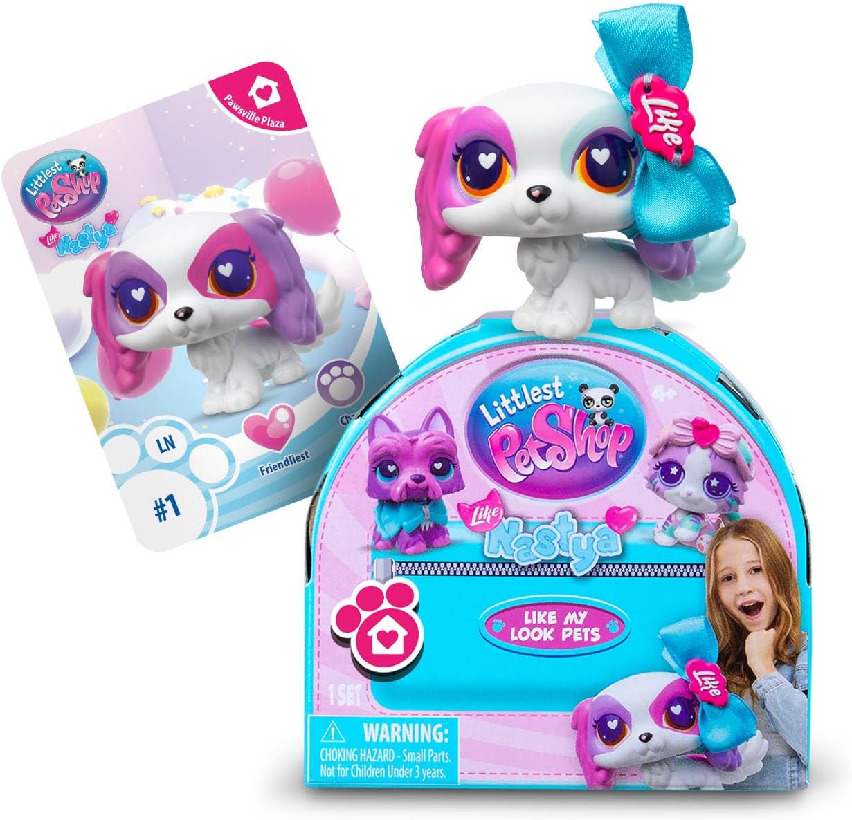 Littlest Pet Shop Like Nastya Pet Surprise Display, 18 Pet Collector Set