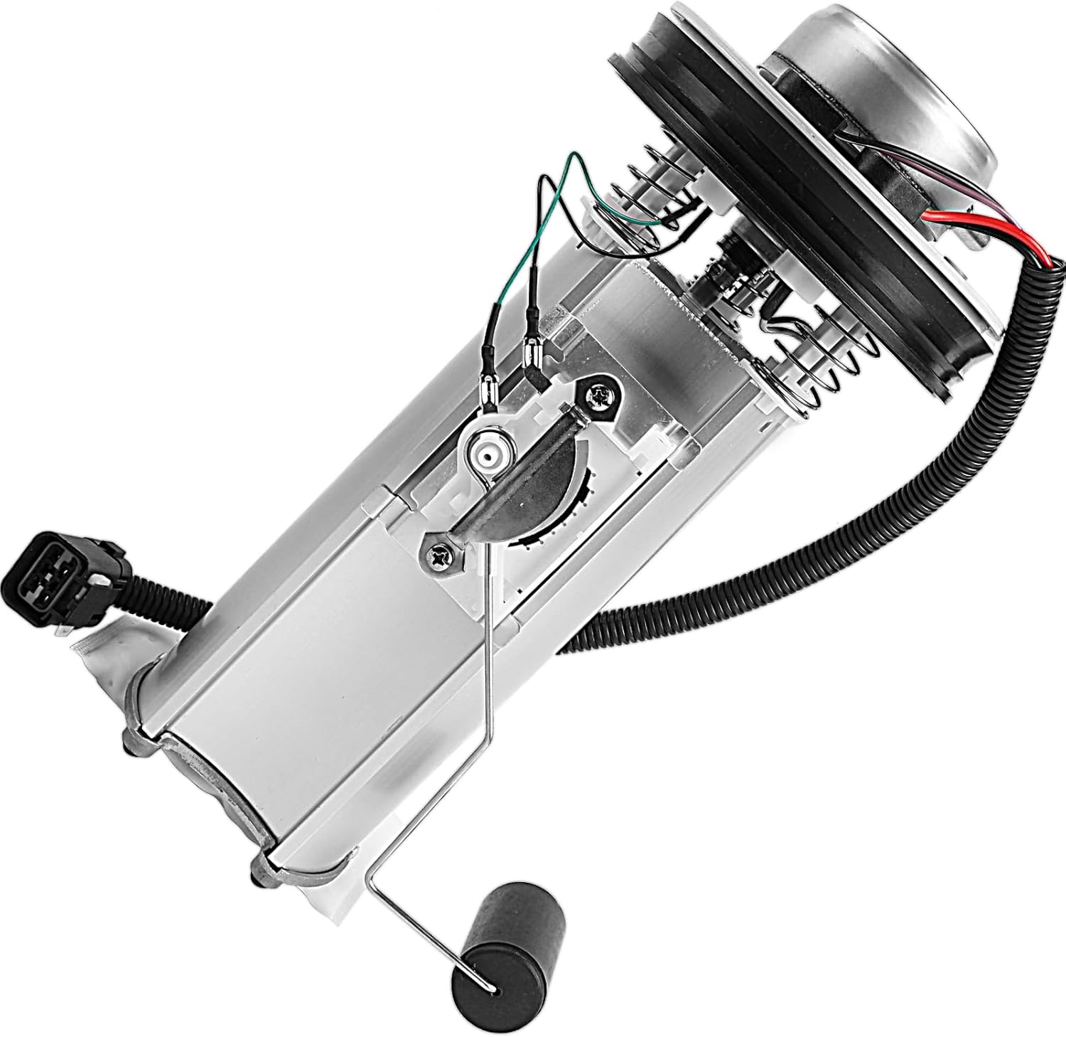 E7121MN Electric Fuel Pump Module Assembly with Sending Unit Fit for Jeep Cherokee 1997 1998 1999 2000 2001, 2.5L 4.0L, Gas, Replace# E7121MN, P75040M