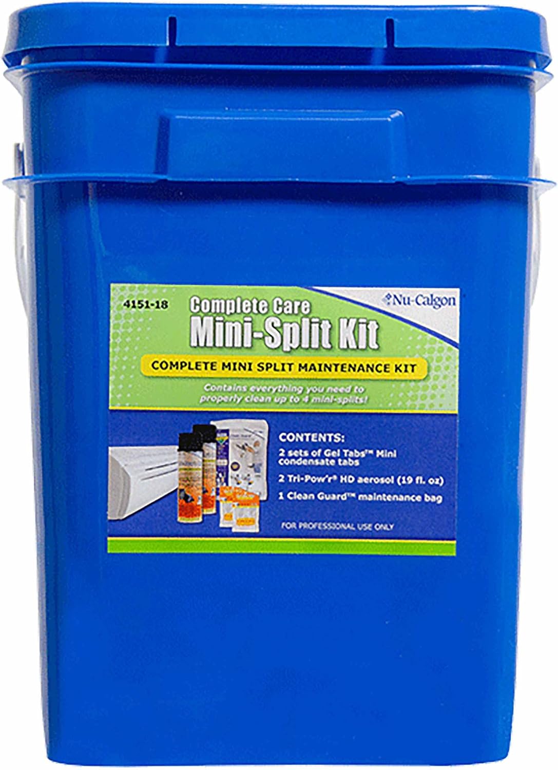 Nu-Calgon 4151-18 Complete Care Mini-Split Kit