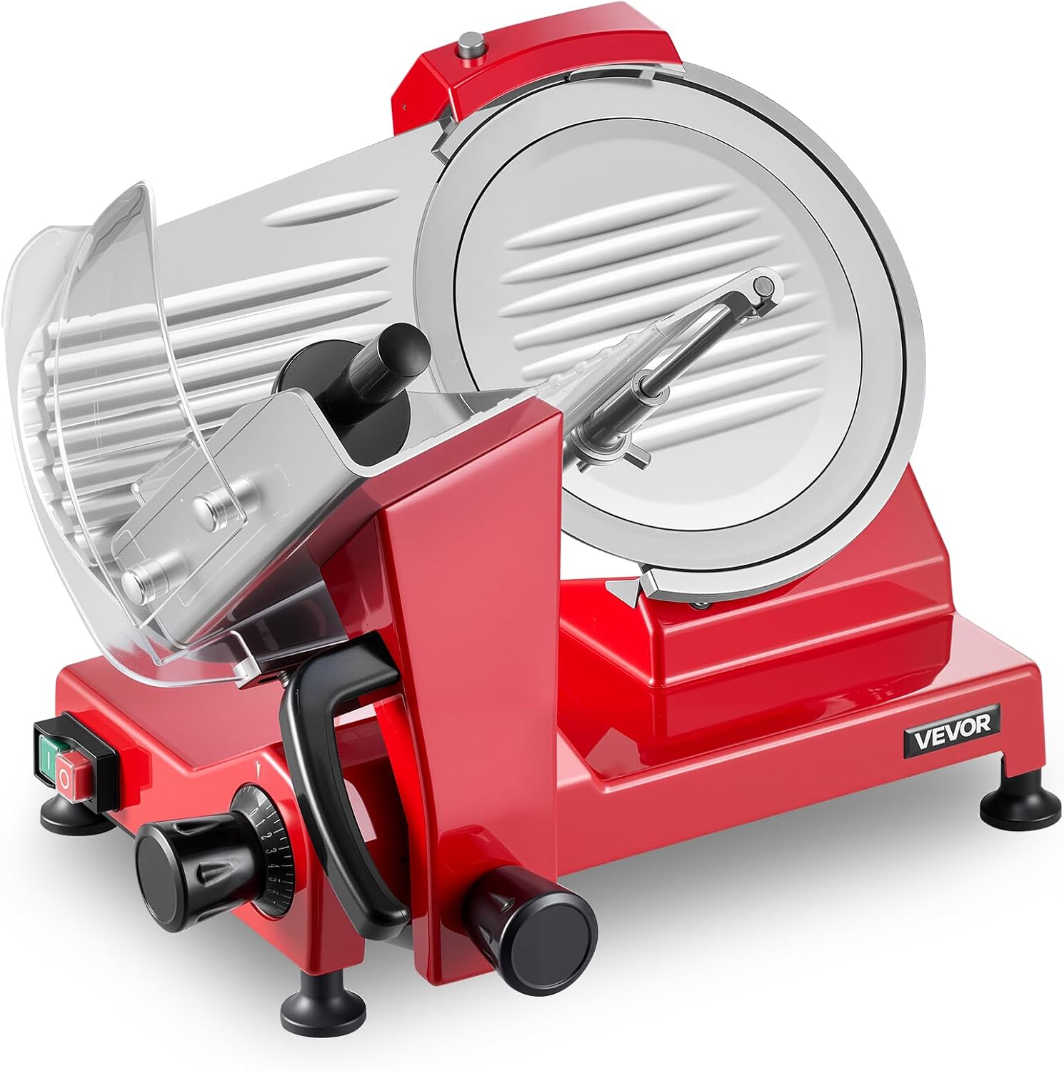 VEVOR Commercial Meat Slicer 340W Electric Deli Food Slicer 10 inch Blade