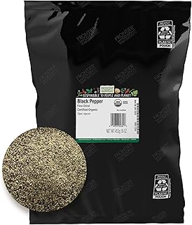 Frontier Co-op Organic Black Pepper (Fine Grind) 1lb