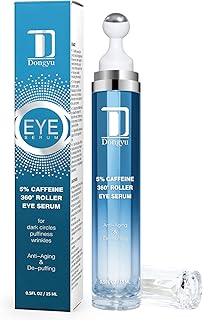 Caffeine Eye Cream for Dark Circles: Under Eye Cream Morning Skincare - Daily Eye Serum for Eyelids Puffiness (Formula Upgraded)