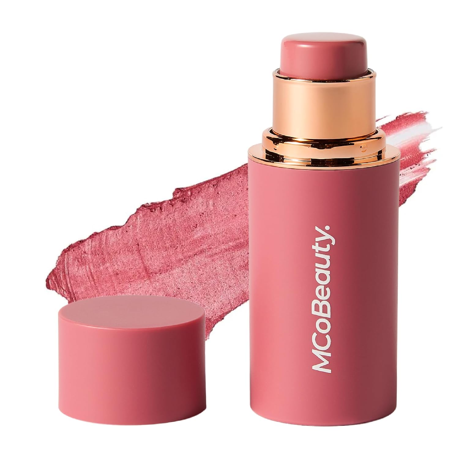 MCoBeauty Baby Face Cream Blush Stick - Peony Rose - Cheek & Lip Tint Stick