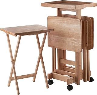 Winsome 6-Piece Snack Table, Natural (42820)