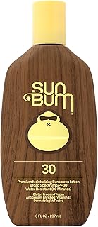Sun Bum Original SPF 30 Sunscreen Body Lotion | Broad Spectrum Moisturizing Sunblock with Vitamin E | Hawaii 104 Act Compliant (Octinoxate & Oxybenzone Free) | 8 oz