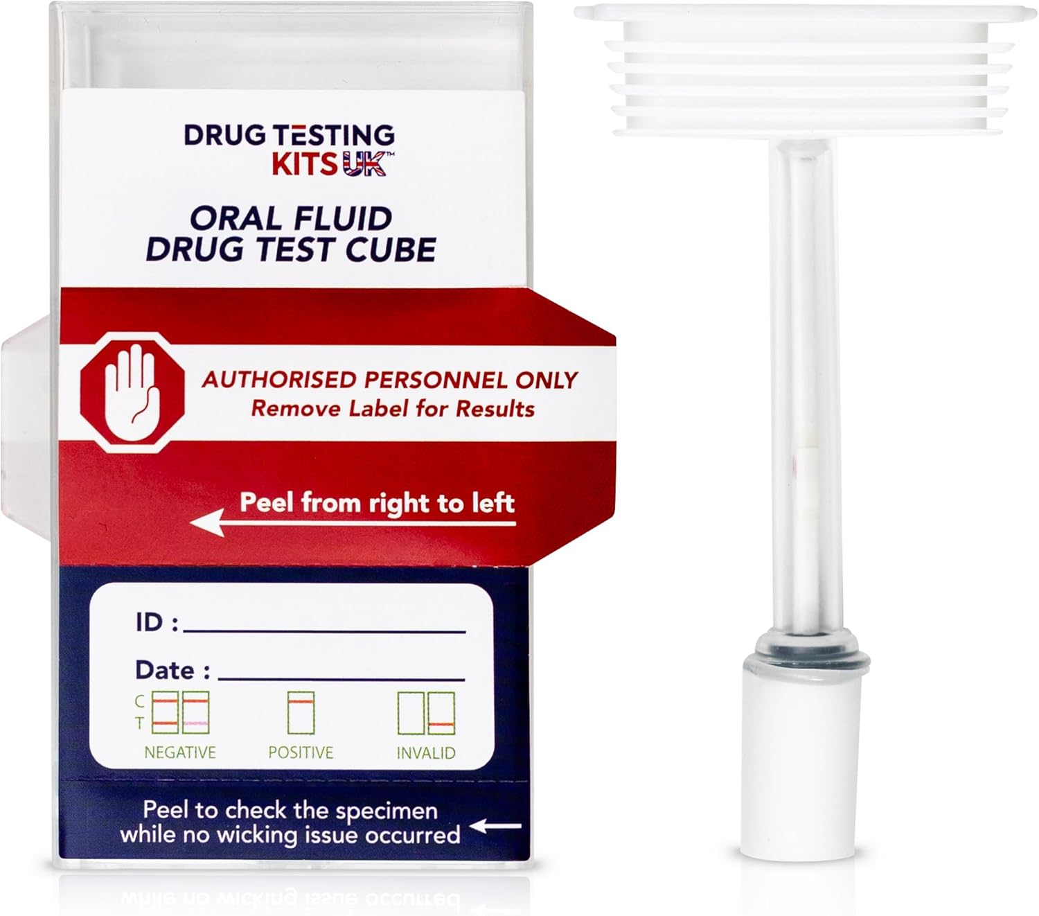 Saliva Multi Drug & Alcohol Test Kit - 10 Tests in 1, Rapid Drug Testing Kits for Home Use - MHRA, CE Registered, High-Sensitivity Substance Detection Test - Results in 10 Minutes