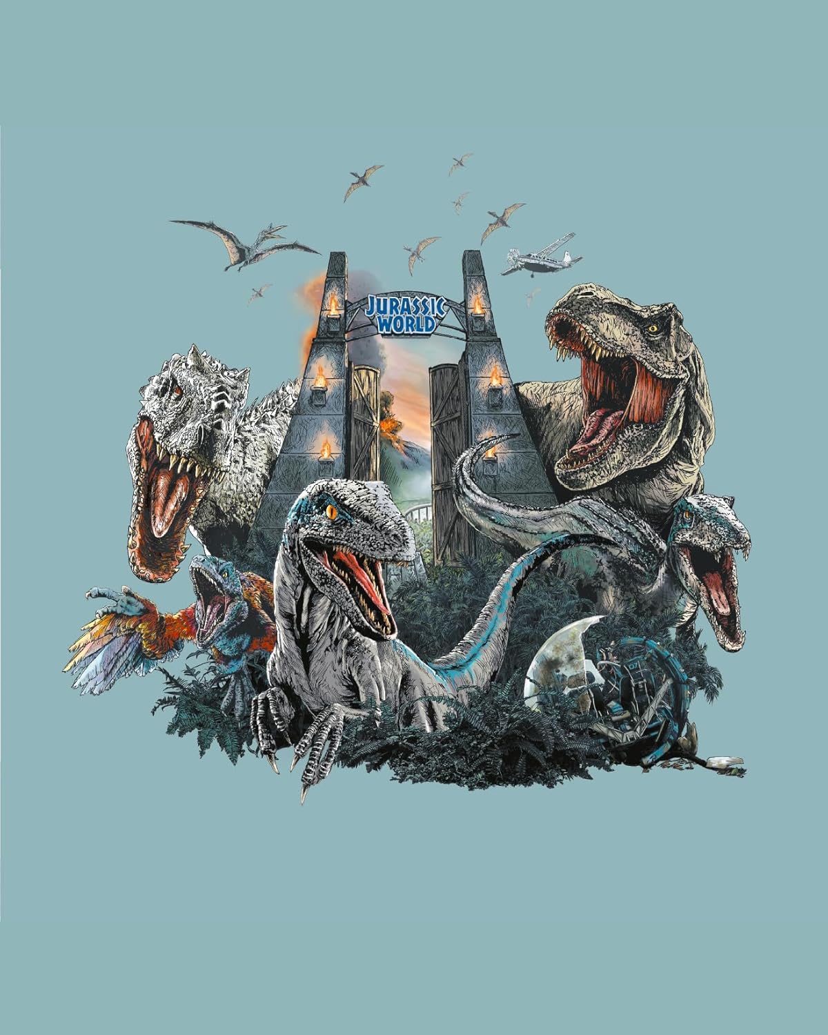 Jurassic World Trilogy [4k Ultra HD] (Ltd Ed Steelbook)