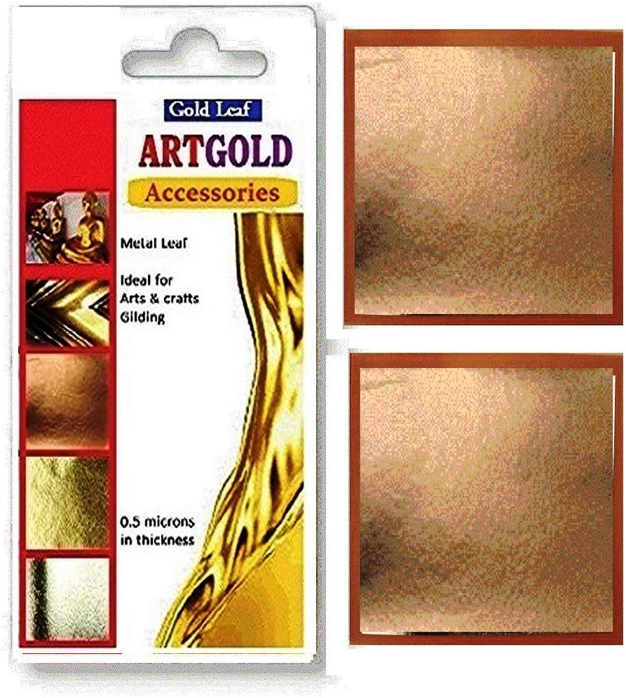 Copper Leaf Gilding- 100 70mm quality cooper sheets