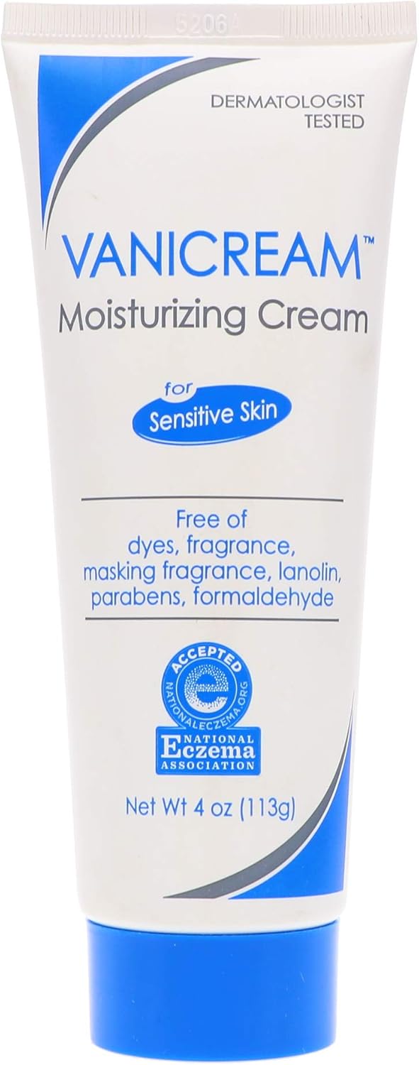 Vanicream Skin Cream Tube, 4 Ounce