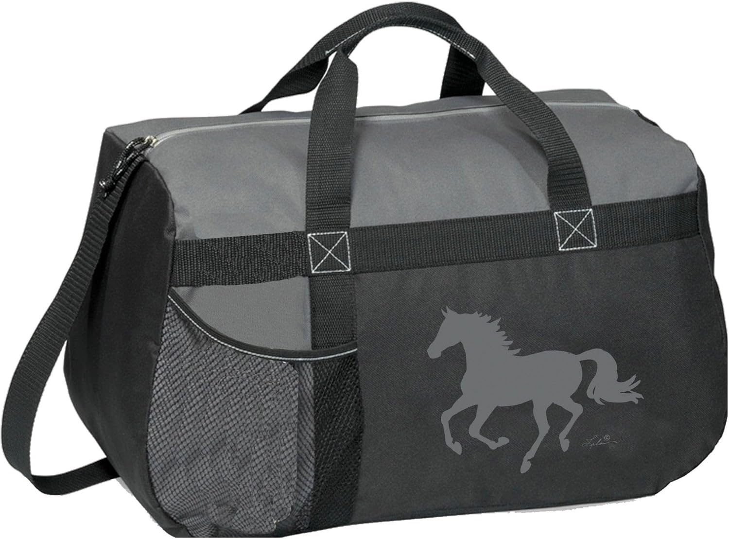 Awst Equestrian Horse Helmet Travel Duffle (Grey)