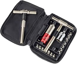 Fix It Sticks 15-65 Inch Lbs All-in-One Torque Driver Kit with T-Way Wrench + Locking Ratcheting T-Way Wrench