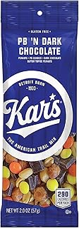 Kar’s Nuts Peanut Butter ‘N Dark Chocolate Trail Mix – 2 Oz Individual Snack Packs – Pack Of 12, Gluten-Free Snack Mix