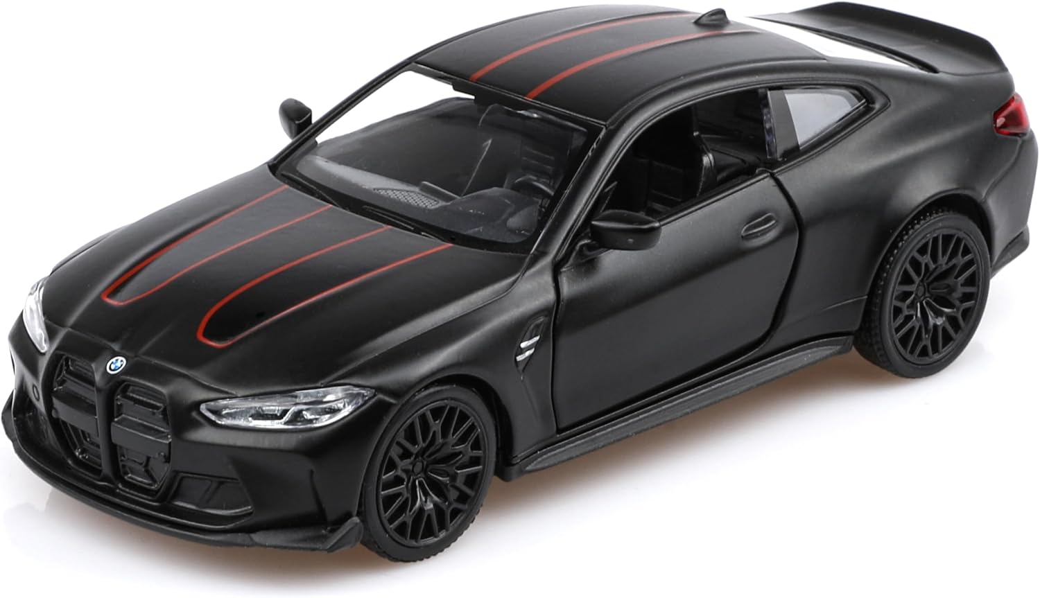 1/36 Scale BMW M4 Diecast Model Cars,Pull Back Vehicles BMW Toy Cars,Cars Gifts for Boys Girls(Black)