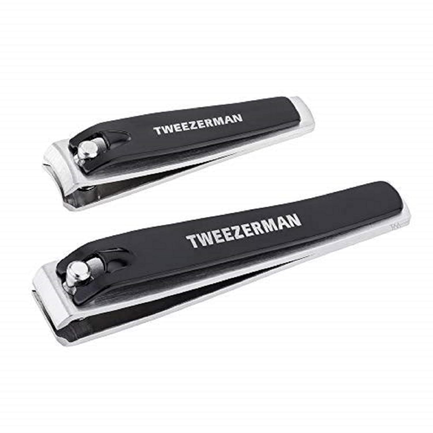Tweezerman Stainless Steel Combo Set with Fingernail and Toenail Clippers