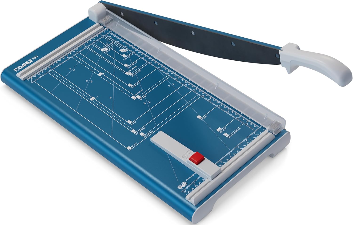Dahle 534 Self-Sharpening Guillotine Trimmer, 15 Sheet Capacity, A3 Paper Cutter