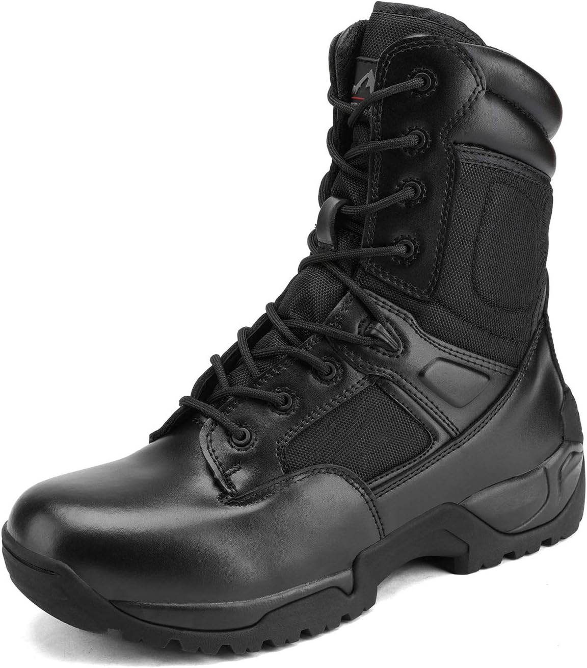 NORTIV 8 Men's Military Tactical Work Boots Hiking Motorcycle Combat Boots Response