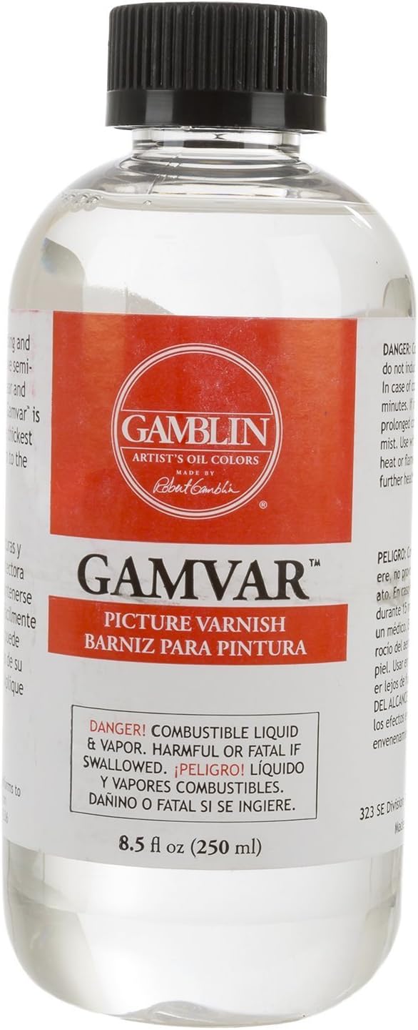 Gamblin Gamvar Picture Varnish - 8.5oz Bottle