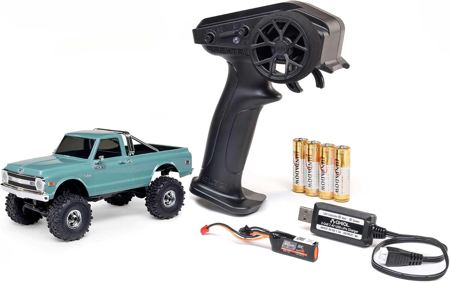 Axial SCX30 Chevrolet K10 4X4 RC Truck 1/30, Green