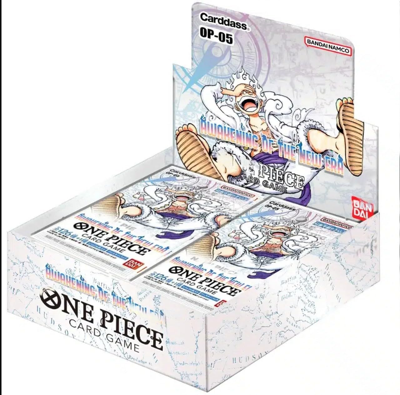 BANDAI NAMCO Entertainment One Piece Trading Card Game Awakening of the New Era Booster Box OP-05 [ENGLISH, 24 Packs]