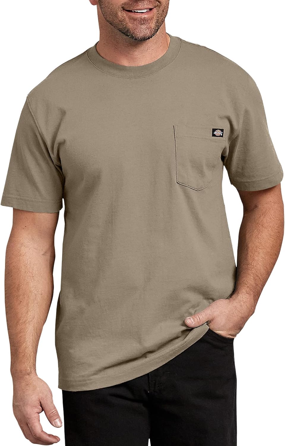Dickies Men's Short Sleeve Heavyweight Crew Neck