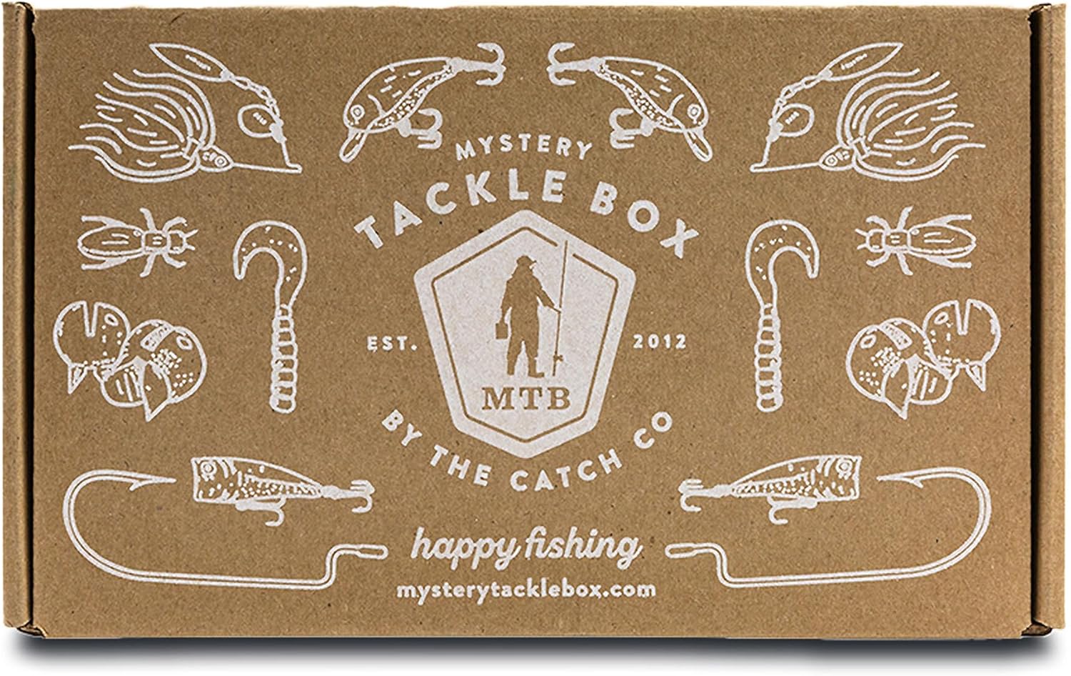 Catch Co Mystery Tackle Box Panfish & Trout Fishing Kit | Trout Fishing | Crappie | Bluegill | Perch | Sunfish | Panfish Fishing