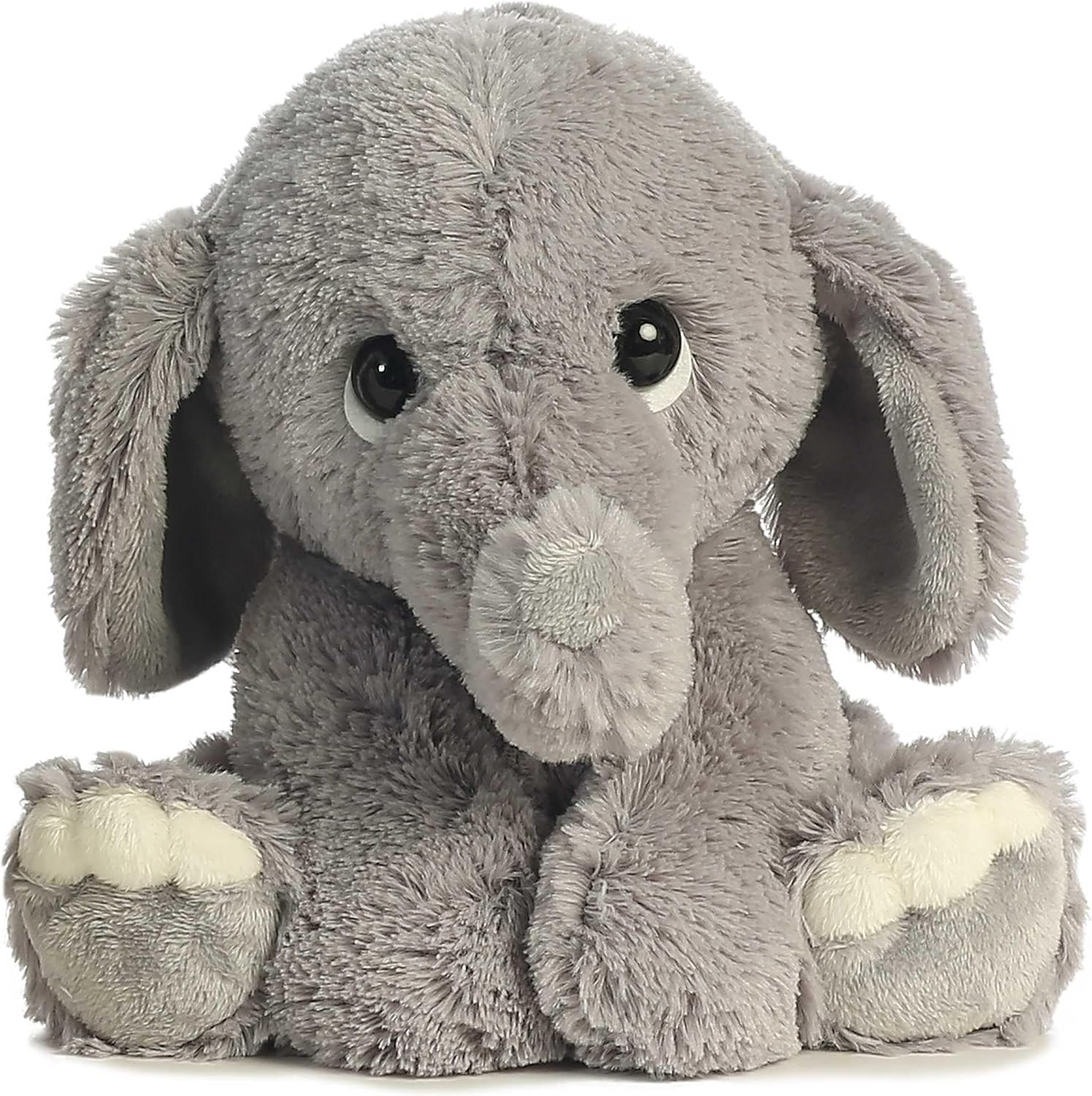 Aurora® Playful Lil Benny Phant™ Baby Stuffed Animal - Soft & Cuddly Toy - Imaginative Play - Gray 10 Inches