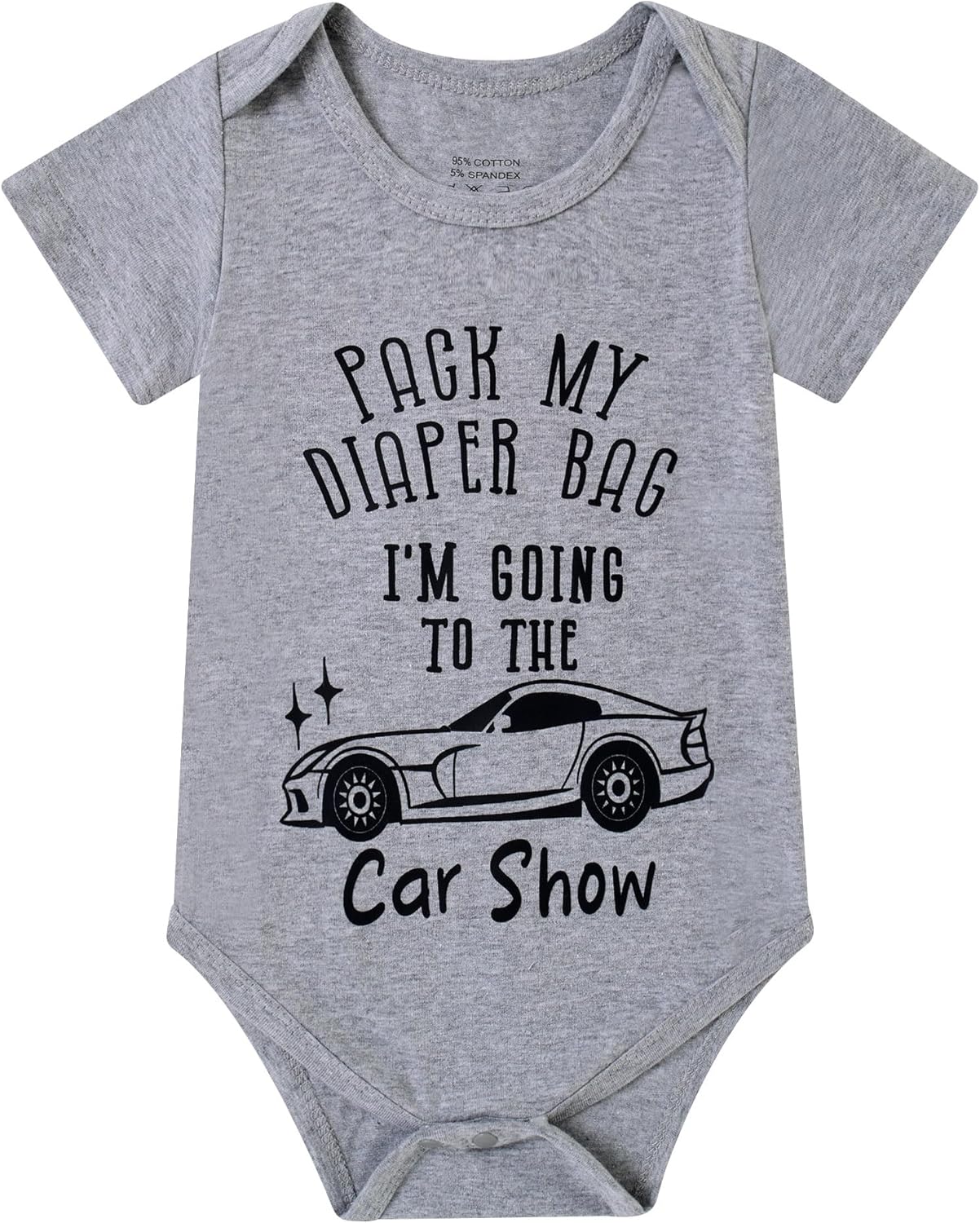 Baby Outfits Newborn Boys Girls Bodysuits Unisex Short Sleeve Clothes Funny Romper