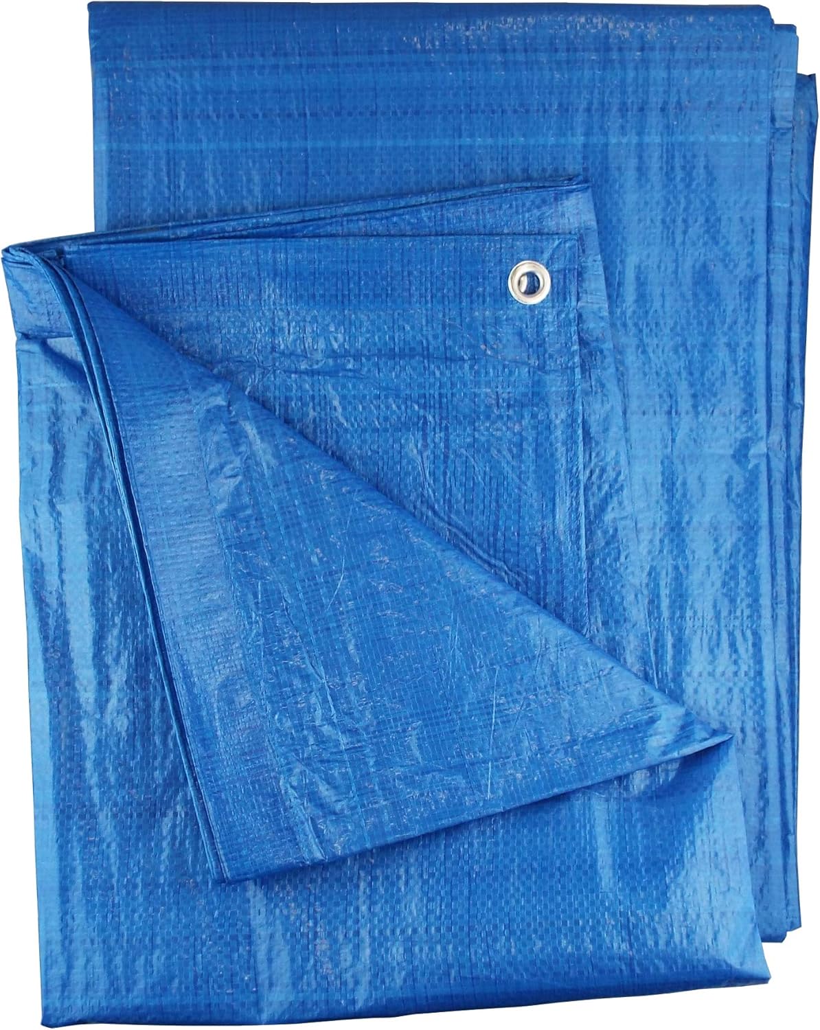 3m x 3m blue waterproof tarpaulin/builders tarp/garden dry cover up/weatherproof camping ground sheet/indoor dust cover