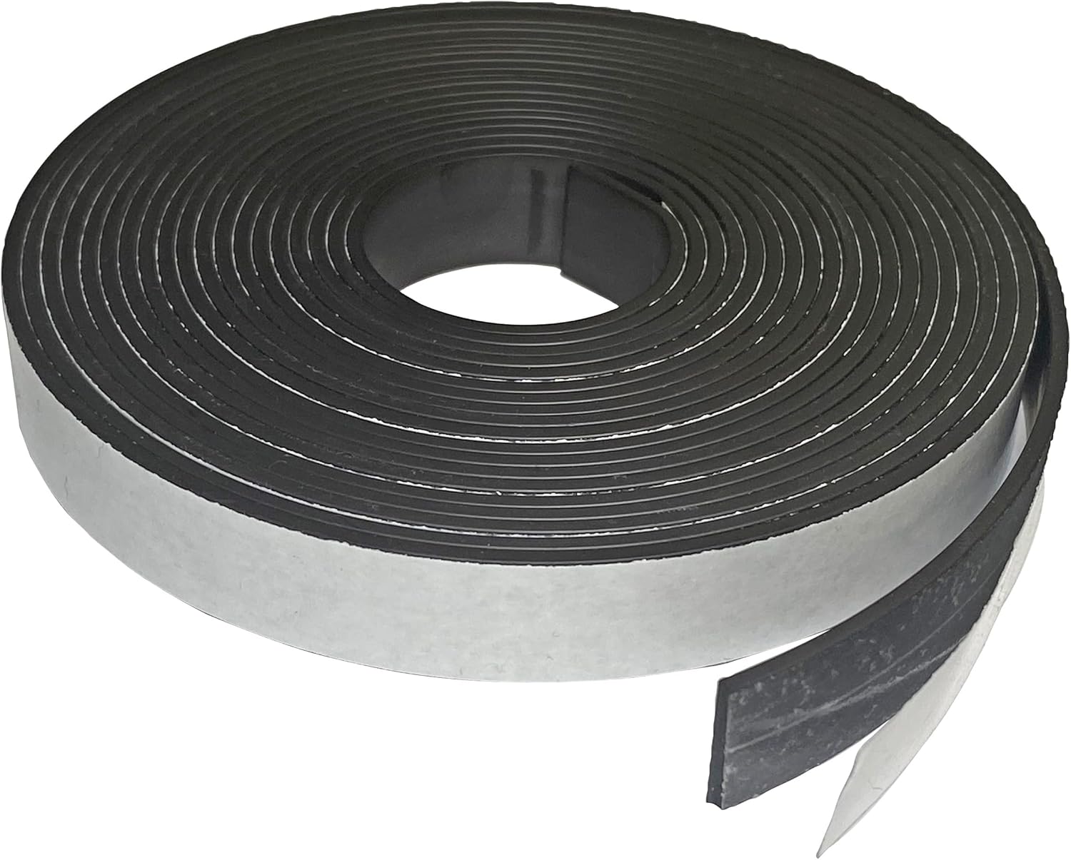 Master Magnetics Roll-N-Cut Flexible Magnetic Tape Refill - 1/16" Thick x 1/2" Wide x 15 Feet, 1 Roll, 07518