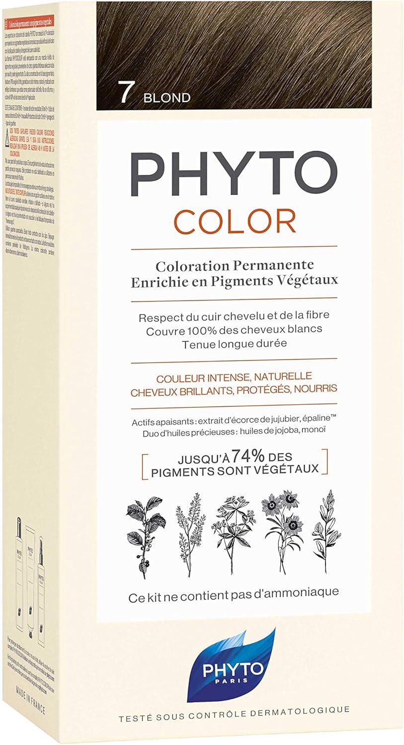 Phyto Protocolor Box Hair Dye 7 Blonde 182ml
