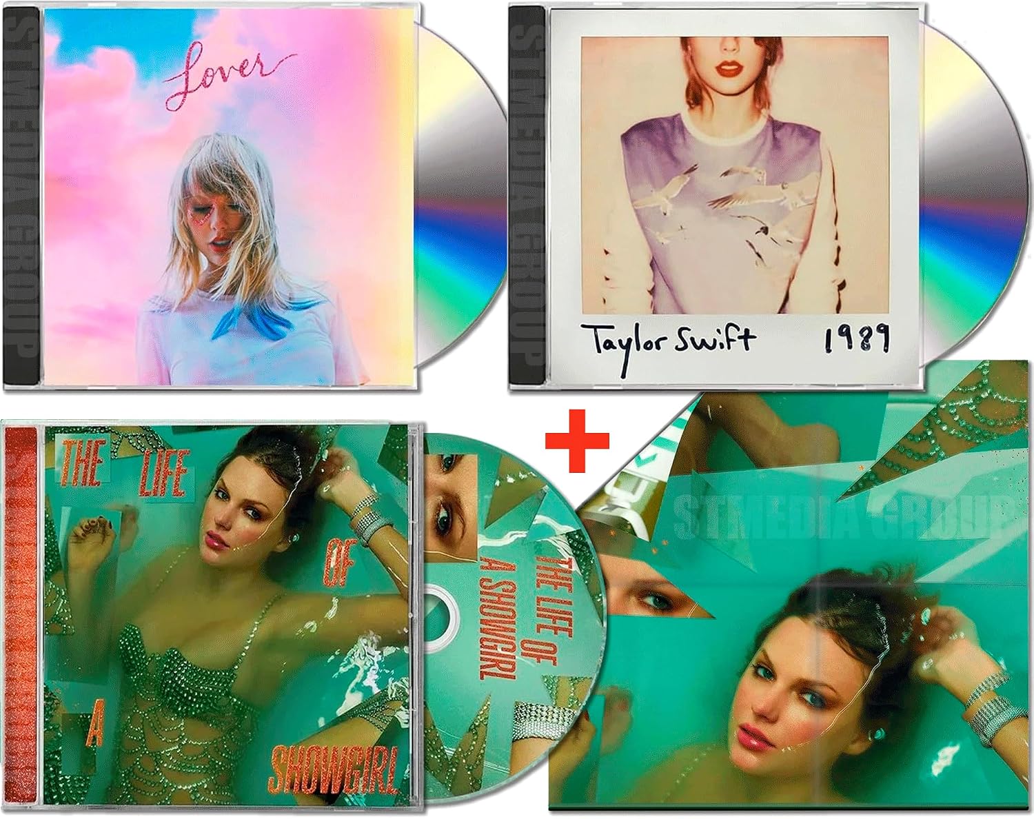 1989 / Lover / The Life of a Showgirl - Taylor Swift