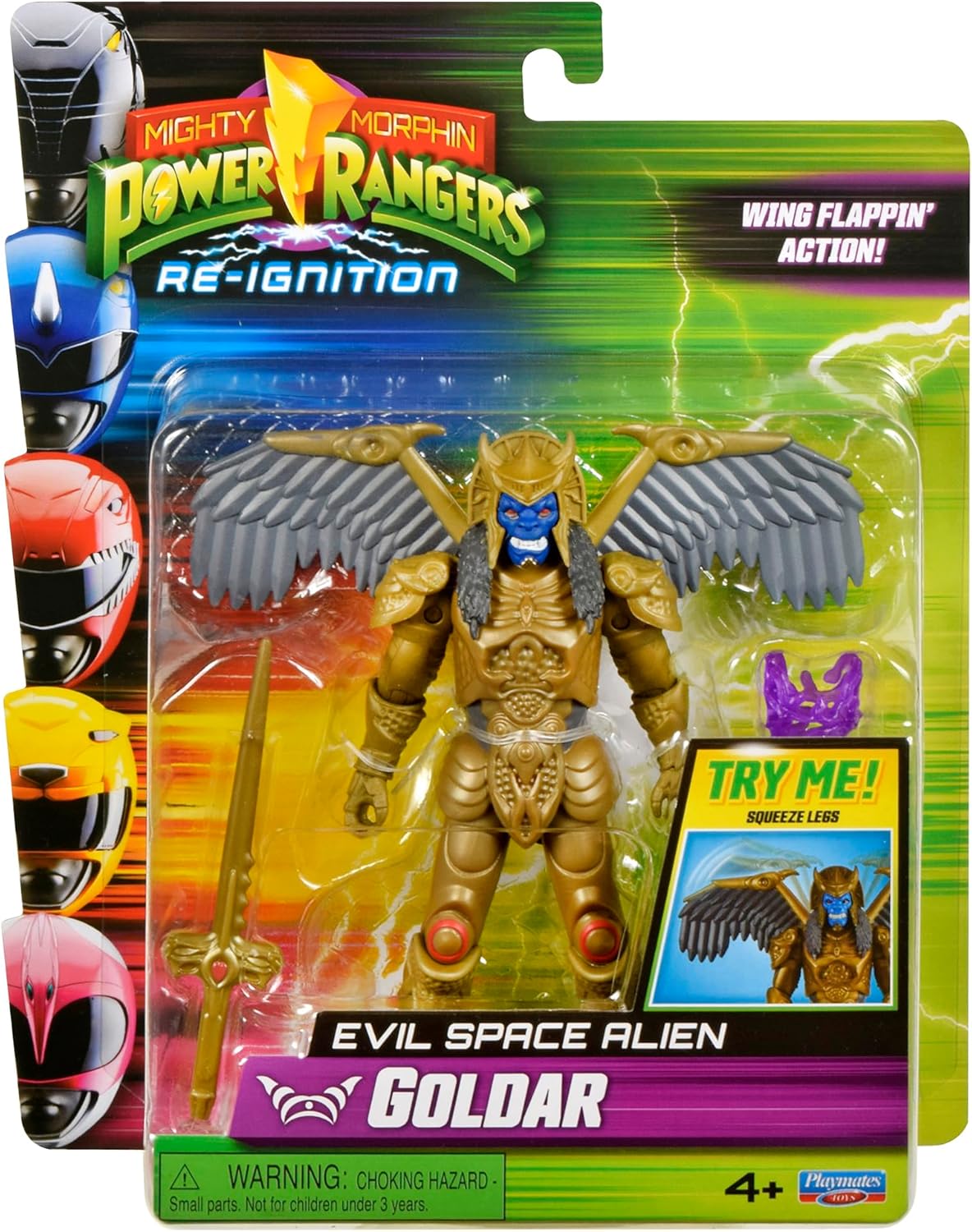 Power Rangers Mighty Morphin Re-Ignition - Goldar Action Figure. Collect all of your favorite Mighty Morphin toys now!