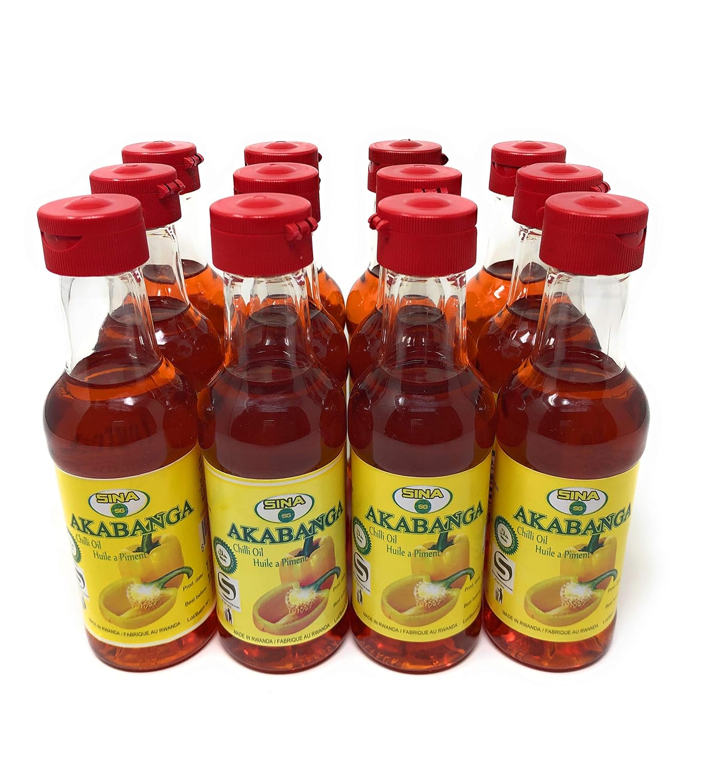 Wholesale of Akabanga Extra Hot Chilli Sauce (spicy) 100 ml / 3.38 oz- Bulk 12 units per box